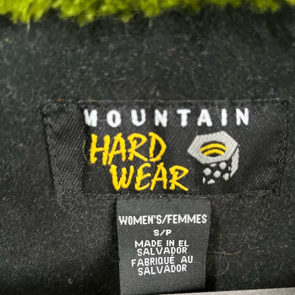 Green Mountain Hardwear Velour Fuzzy Outdoor Hiking Jacket small Chartreuse - Picture 2 of 14